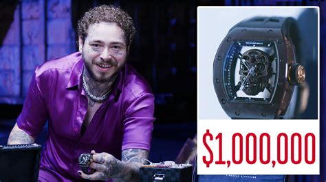 richard mille post melone|Post Malone’s insane watch collection Part 2: With Rockstar Ratings.